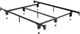 Malouf® Structures® Steelock® Twin Bolt-On Headboard/Footboard Bed Frame-0