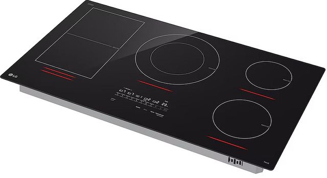 LG 36" Black Smart Induction Cooktop with UltraHeat™ 5.0kW Element-2