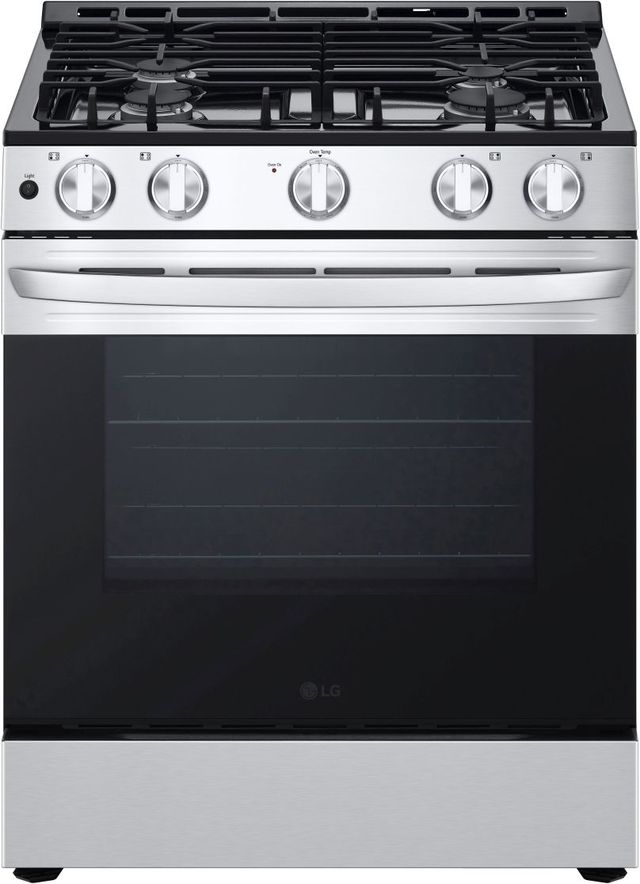 LG 30" Stainless Steel Slide-In Gas Range -0