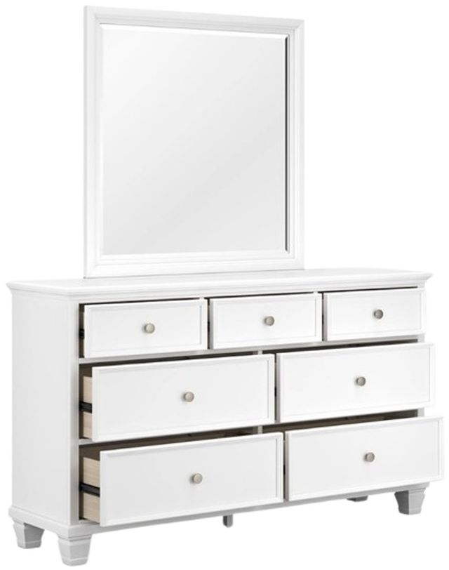 Signature Design by Ashley® Fortman White Dresser and Mirror-4