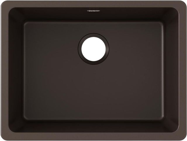 Elkay Quartz Classic® Mocha 24-5/8" x 18-1/2" x 9-1/2" Single Bowl Undermount Sink-1