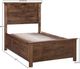 Archbold Furniture Customizable Portland Twin Plank Storage Bed-2