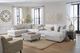 Fusion Furniture Durango Pewter 6-Piece U-Shaped Sectional with Chaise-0