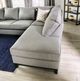 Furniture of America® Lantwit 2-Piece Light Gray Right-Arm Facing Sectional and Chaise-4