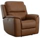 Flexsteel® Henry Caramel Power Recliner with Power Headrest and Lumbar-0