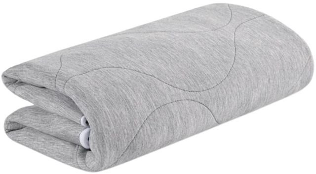 BEDGEAR® Gray Air-X Crib Mattress Protector-0