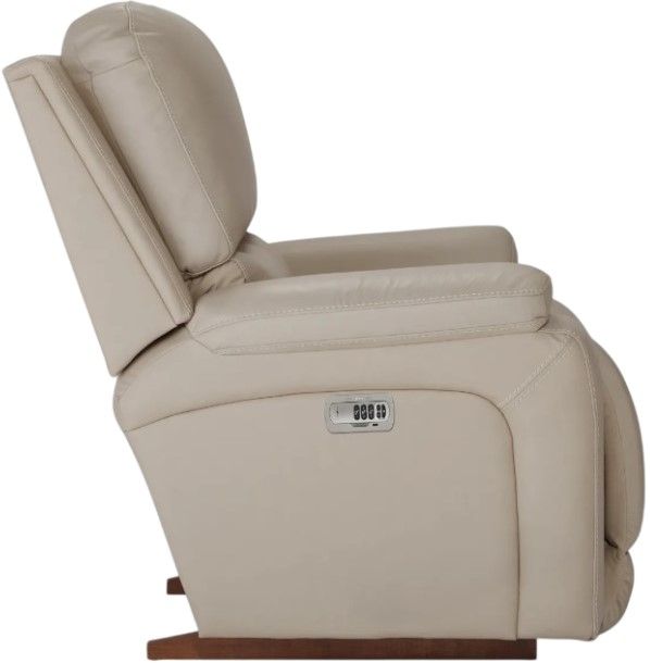 La-Z-Boy® Greyson Ice Leather Power Wall Recliner with Headrest and Lumbar-2