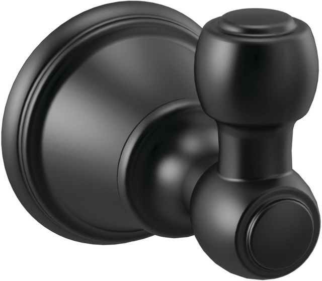 Delta Woodhurst® Matte Black Robe Hook-0