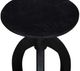 Bassett Mirror Larson Sandblasted Black Accent Table-3
