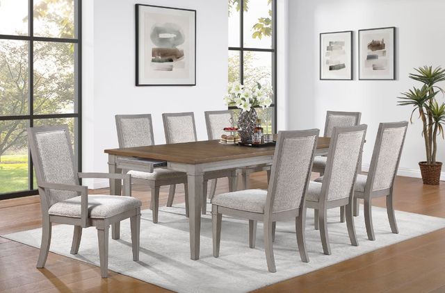 New Classic® Home Furnishings Mariana 9-Piece Creme Dining Set-1