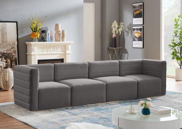 Meridian Furniture Quincy Grey Modular Sofa-2