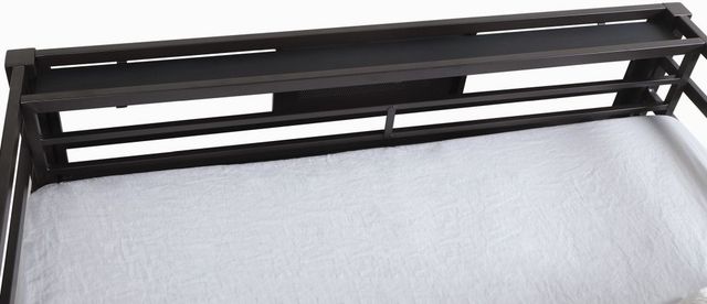Coaster® Rogen Dark Bronze Triple Full/Twin XL/Queen Bunk Bed -2