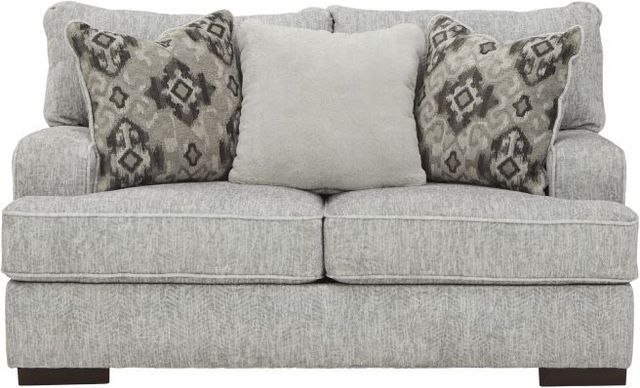 Benchcraft® Mercado 2-Piece Pewter Living Room Set-2