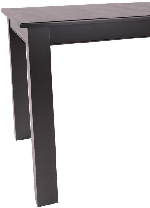 Canadel Gourmet Peppercorn Washed Square Foot Dining Table with Removable Leaf-1