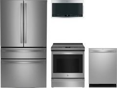 GE Profile™ 4 Piece Stainless Steel Kitchen Package