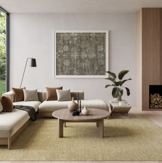 Nourison Home™ Moonlit Green 5'x8' Area Rug-4