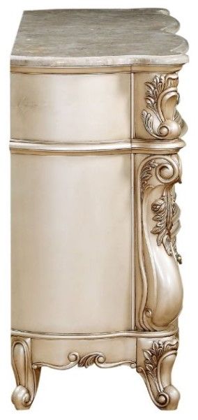 ACME Furniture Gorsedd Antique White/Golden Ivory Dresser-3