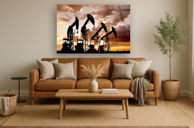 Classy Living Drill Baby Drill Wall Art-1