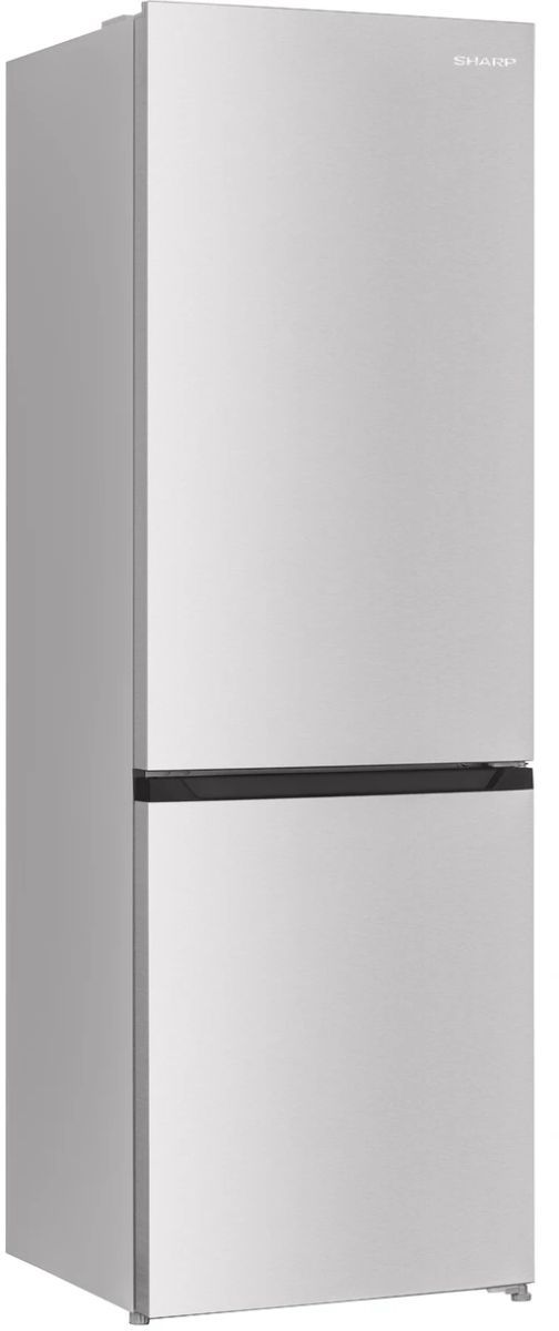 Sharp® 24" 10.4 Cu. Ft. Fingerprint Resistant Stainless Steel Counter Depth Bottom Freezer Reversible Door Refrigerator -3
