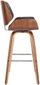 Armen Living Tyler Brown/Walnut Counter Stool-4