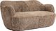 Four Hands Julius Taupe Shearling Sofa-0