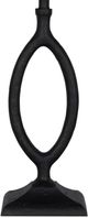 Lamps Per Se Black Polyresin Table Lamp-2