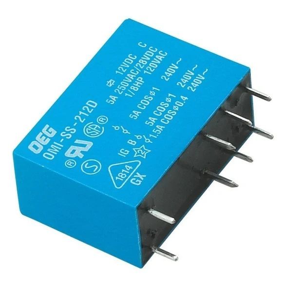 RadioShack DPDT 12VDC Mini PC Relay-0