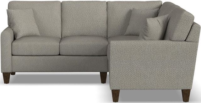 Flexsteel® Customizable Moxy 2-Piece Sectional Corner Sofa with Left Arm Facing Loveseat-2