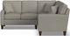 Flexsteel® Customizable Moxy 2-Piece Sectional Corner Sofa with Left Arm Facing Loveseat-2