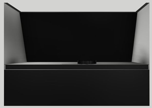 Vent-A-Hood® 42" Black Carbide Wall Mounted Range Hood-1