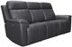 Flexsteel® Amelia Charcoal Power Reclining Sofa with Power Headrest and Lumbar-0