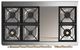 Ilve® Majestic II 48" Custom RAL Color Pro Style Dual Fuel Range-4