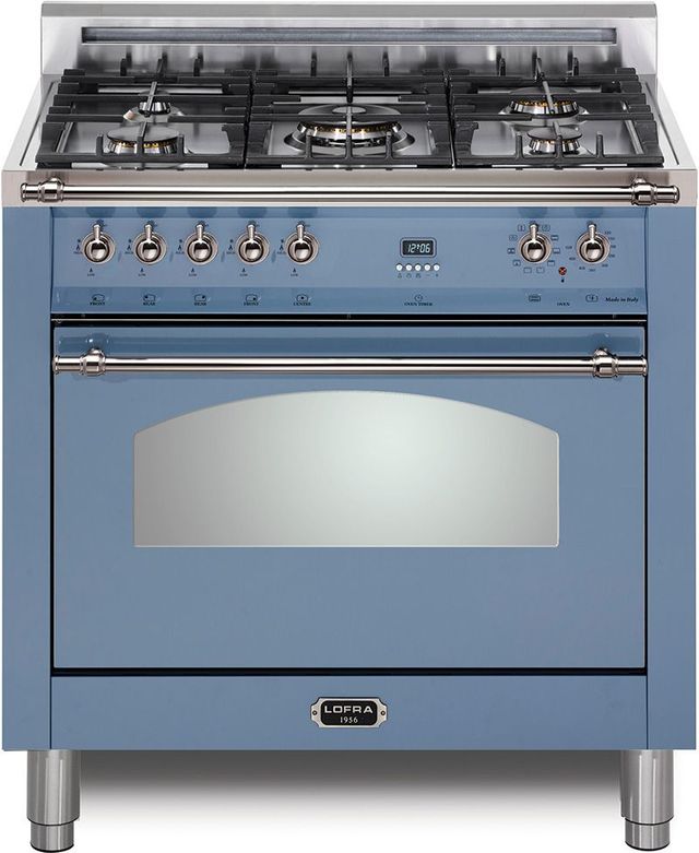 Lofra® Dolcevita 30" Lavender Pro Style Dual Fuel Range-0