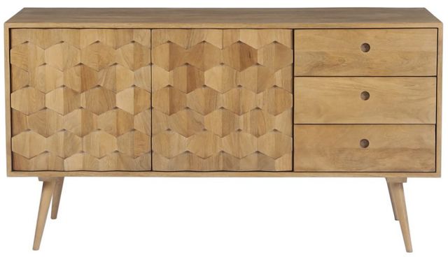Moe's Home Collection O2 Light Oak 55" Sideboard-0