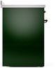 Ilve® Nostalgie II Series 30" Emerald Green Pro Style Induction Range-4