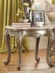 Mazin Furniture Florentina Goldstones End Table with Marble Top -1