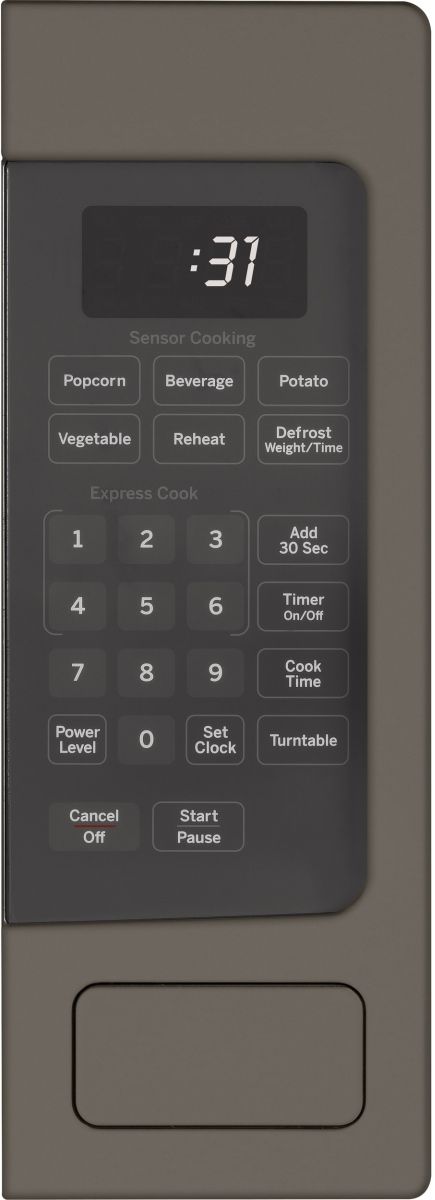 GE Profile™ 1.1 Cu. Ft. Slate Countertop Microwave-1