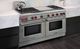 Wolf® 60" Stainless Steel Pro Style Natural Gas Range-2