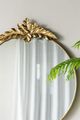 A & B Home Gold Oval Wall Mirror-5