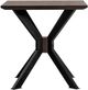 Armen Living Pirate Coffee Bean Brush End Table-1