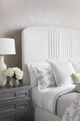Vanguard® Furniture Customizable Sofia Pleated 83" King Bed-2