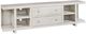 aspenhome® Latitude Brushed White 84'' Console with 2-Drawers-0