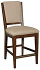 Kincaid Furniture Elise Spectrum Sunbrella Fabric & Appalachian Maple Counter Chair-0