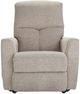 La-Z-Boy® Hawthorn Stone Power Wall Recliner with Headrest and Lumbar-1