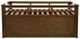 Coaster® Carlsbad Medium Brown Twin Captains Bed With Trundle -4