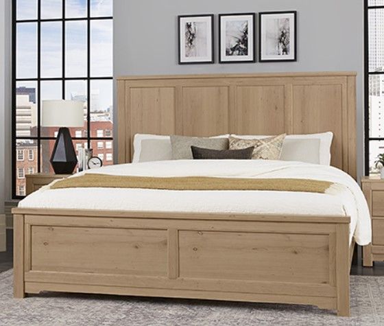 Artisan & Post by Vaughan-Bassett Crafted Cherry Bedroom by Ben & Erin Napier Bleached California King Panel Bed-1