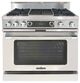 Capital Cooking™ Grand Chef 36" Stainless Steel Open Burner Pro Style Dual Fuel Range with Grill-0