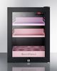 Summit® BeautiFridge 14" 0.9 Cu. Ft. Black Compact Refrigerator-2