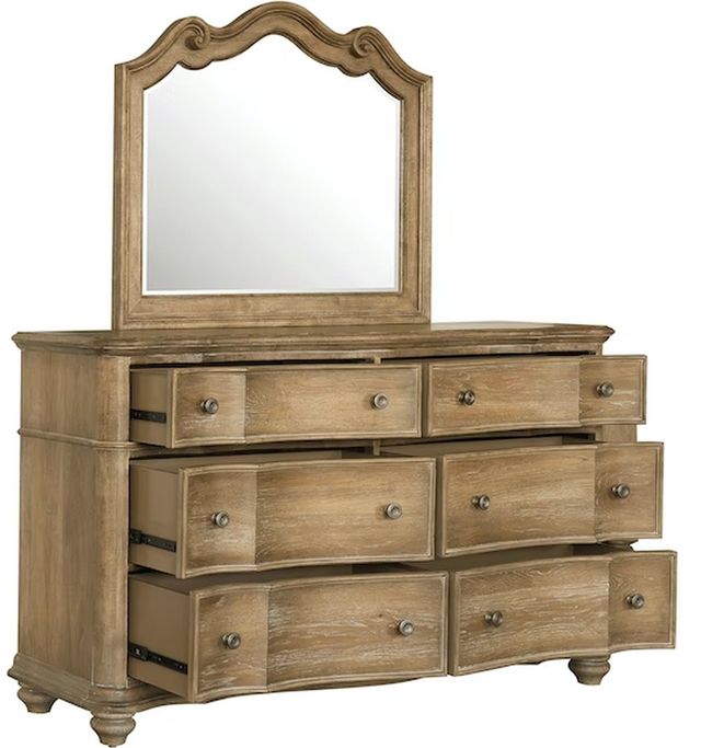 Pulaski™ Weston Hills Flax Seed Mirror-4