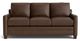 Bassett® Furniture Customizable Carolina Leather Track Arm Sofa-1